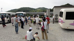 くにうみ太陽光発電所の見学