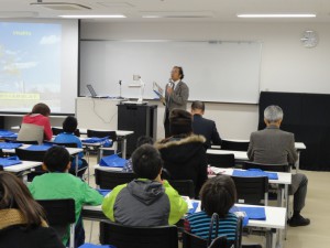 淡路島の農漁業について講義